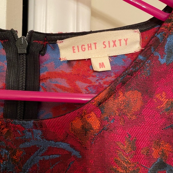 Eight Sixty Metallic Print Mini Dress - Picture 4 of 4